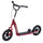 Monopattino per Bambini 5-12 Anni 120x52x80-88 cm Supporta fino a 50 Kg Telaio in Acciaio Rosso