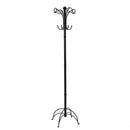 Appendiabiti a Stelo Ø45xh180 cm in Metallo Nero