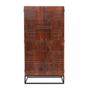 Mobile Daren 96x56x186 h cm in Legno Marrone