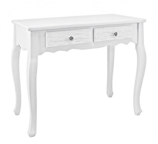 Consolle Blanc 2 Cassetti in Legno sconto