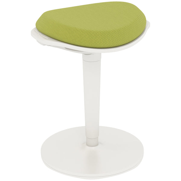 Sgabello Ergonomico e Imbottito ad Altezza Regolabile 42,5x35,5x56,5-71,5 cm con Inclinazione a 5° Verde online
