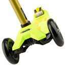 Monopattino 3 ruote Telescopico Max 70Kg Micro Maxi Deluxe Giallo