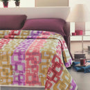 Copriletto in Misto Cotone Cober Leros Multicolore