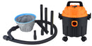 Bidone Aspirapolvere Aspiratore Solidi e Liquidi 1000W Qlima WDZ510 Nero e Arancione