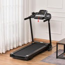 Tapis Roulant Elettrico Pieghevole 12 Km/h 500W 12 Programmi Nero