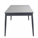 Tavolo Allungabile Guantanamo 200/300x90x76 h cm in Alluminio Antracite