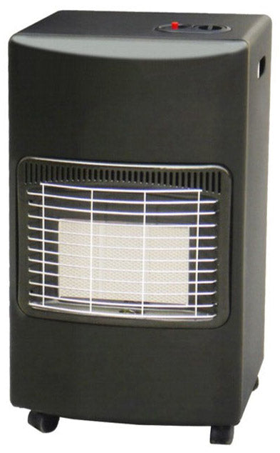 Stufa a Gas Gpl da Interno ad Infrarossi 4,2 kW Becker Nera prezzo