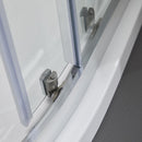 Box Doccia Semicircolare 2 Ante Scorrevoli in Cristallo Trasparente 6mm H190 Bonussi Giuly Varie Misure