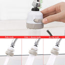 Filtro rubinetto rotante a 360° in ABS resistente 3 spruzzi