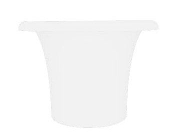 prezzo Vaso Ø72x50 cm in Resina Arkema Tummy Vase Bianco