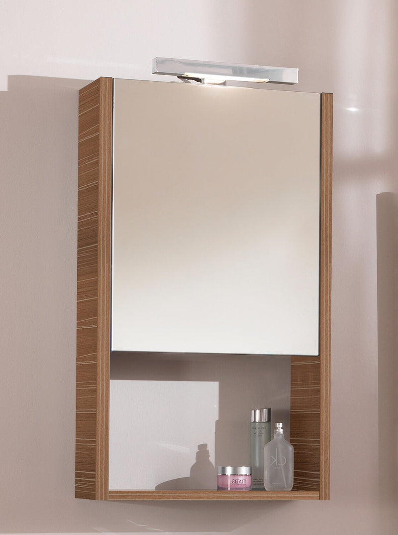 Specchiera 1 Anta in Melaminico 52x18x75cm TFT Giava Wood Cream