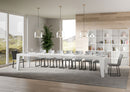 Tavolo Allungabile 180/440x90x77 cm Naxy Premium Bianco Frassino  