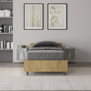Letto Singolo Nuamo Quercia Varie Misure