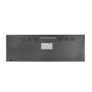 Camino Elettrico Da Parete A Incasso 3 Lati 101,6x20x44 cm Boston Nero      