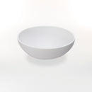 Lavabo da Appoggio Ø42x15 cm in Resina TFT Dublino 2 Bianco Opaco