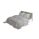 Set Lenzuola con Stampa Sopra Sotto e Federe Flor Varie Misure