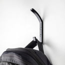 Appendiabiti da Parete Nelson Imballo 1 Pezzo Verniciato Nero Alluminio Emuca