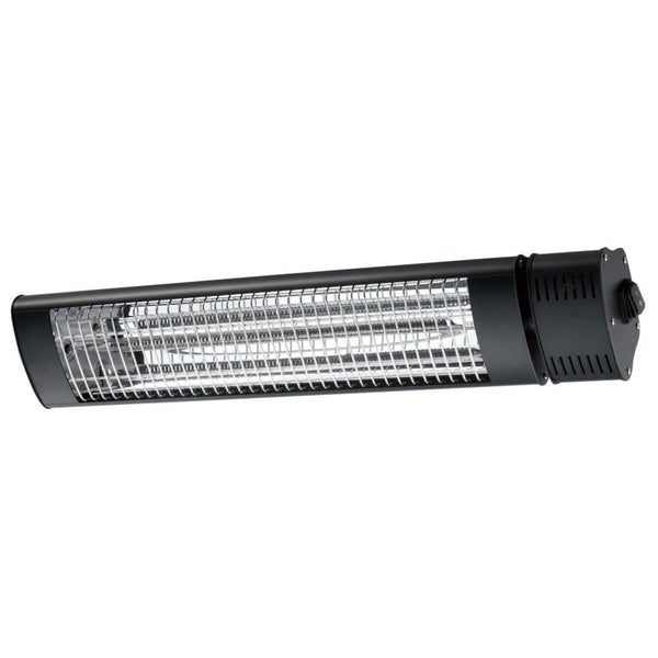 sconto Stufa Elettrica ad Infrarossi da Esterno 65,8x13,3x8,8 cm 2000W Sined Caldo IRB Nero