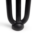 Set di Gambe Hairpin di 3 Bastoncini per Tavolo H710 Verniciato Nero Acciaio Emuca