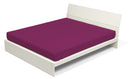 Lenzuolo Sotto con Angoli ed Elastico Tinta Unita Fucsia