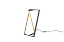 Lampada tavolo da Interno a led in Metallo Nero Opaco