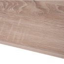 Scrivania con 2 Cassetti in Legno e Acciaio 120x58x76 cm 