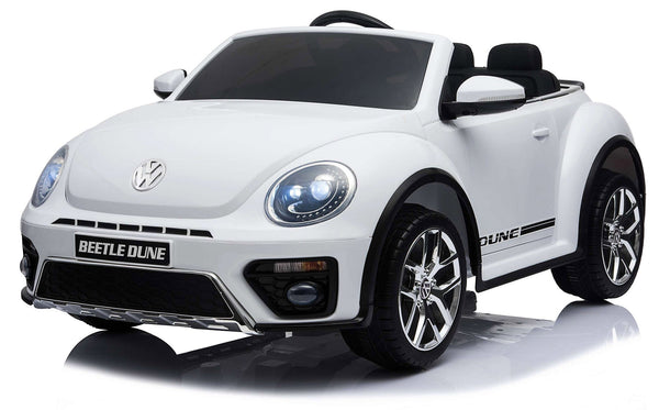 Macchina Elettrica per Bambini 12V con Licenza Volkswagen Maggiolino Bianca acquista