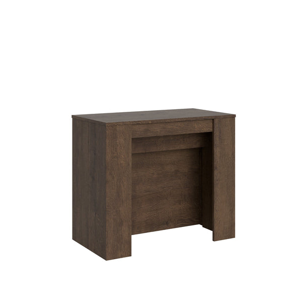 online Consolle Allungabile 90-296x48x77 cm in Nobilitato Marrone
