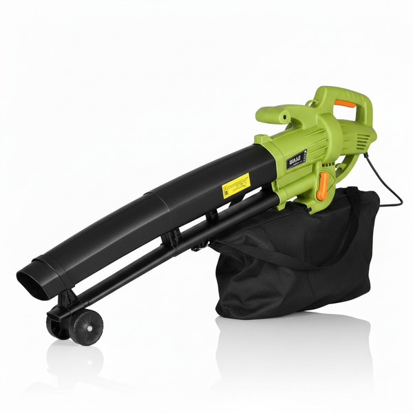 sconto Aspiratore per foglie Trituratore e Soffiatore Elettrico 3000W Aspirafoglie 3in1