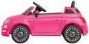 Macchina Elettrica per Bambini 12V con Licenza Fiat 500 Rosa