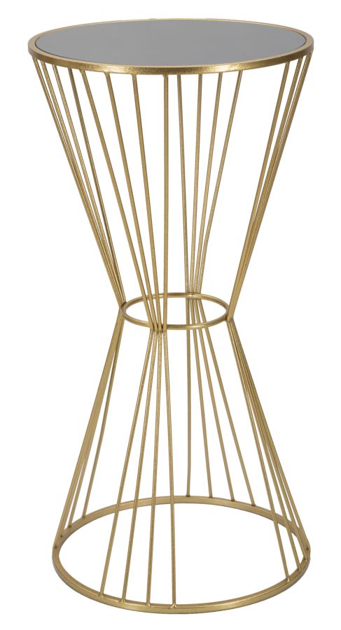 acquista Tavolino Super 50x100x50 cm in Ferro e MDF Oro