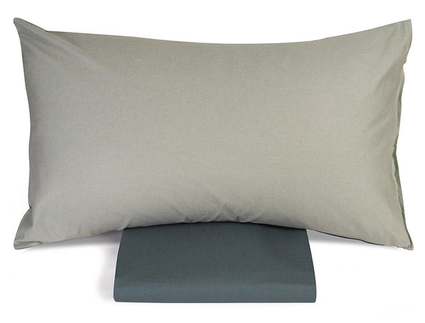 sconto Copripiumino Double Face con Federe Mitera Giada Ruppia e Rayong Varie Misure