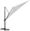Ombrellone da Giardino Decentrato 4x3m in Alluminio e Poliestere Ecrù