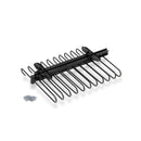 Porta Pantaloni Estraibile per Armadio in Acciaio Emuca Nero