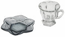 Set 6 Tazzine da Caffè Ø7x7 cm in Vetro Villa d'Este Home Tivoli Glass Trasparenti