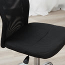Sedia Poltrona Operativa da Ufficio in Tessuto  Nera