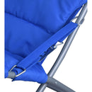 Set 2 Spiaggine Sdraio mare Pieghevoli 69x56xH,83 cm Milly Blu