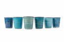 Set 6 Bicchieri Acqua in Ceramica 350 ml Villa d'Este Home Tivoli Baita Acqua