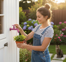 Rubinetto Colorato per Fontana da Giardino in Ottone Belfer RUB/022 Ciclamino