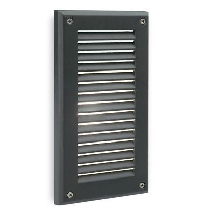 Lampada a Incasso Verticale Colore Grigio per Esterno Linea Route Livos