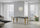 Tavolo Allungabile 160-420x90x77 cm Flame Cemento