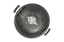 Barbecue a Carbone Carbonella Tondo con Ruote Soriani Nero