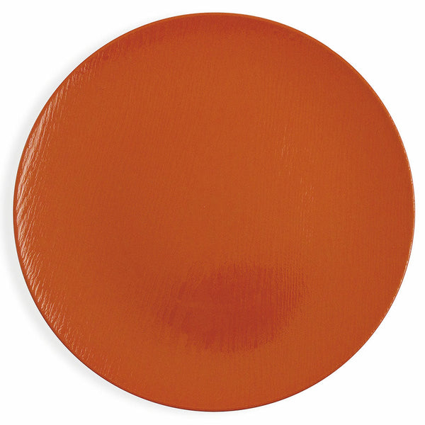 Set 6 Sottopiatti in Plastica Ø 33cm Villa d'Este Wood Arancio acquista
