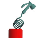 Fontana da Giardino con Rubinetto Secchiello e Tubo Flessibile a Scomparsa Sined Tritone Pro Rosso