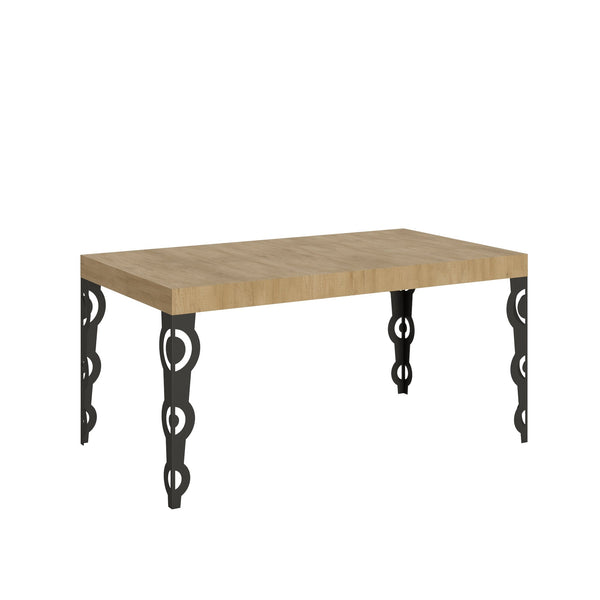 acquista Tavolo Allungabile 160-420x90x77 cm Karamay Quercia Naturale