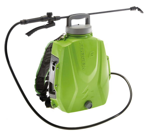 online Pompa Irroratrice a Zaino a Batteria da Giardino 8 Litri Rama Futura Verde