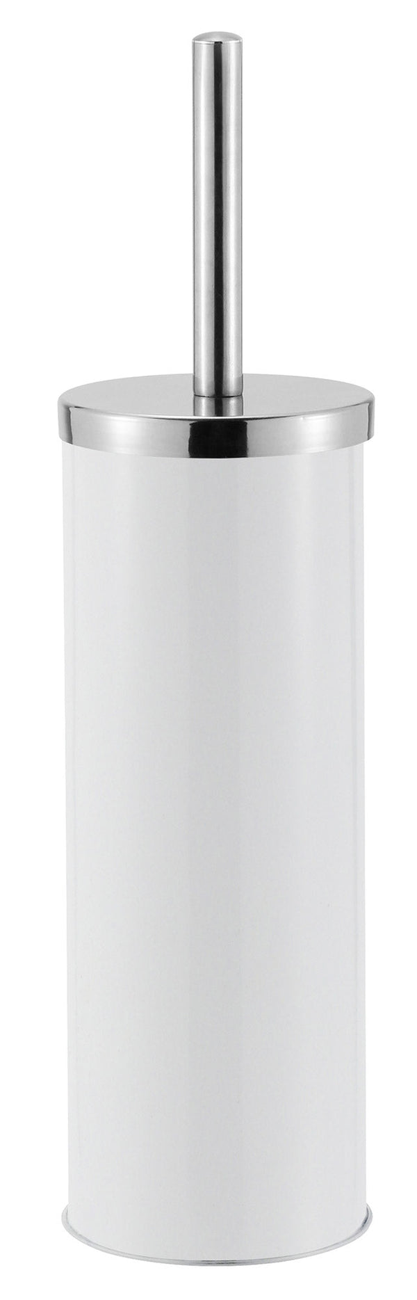 Porta Scopino Ø9,5x37 cm in Acciaio Bianco acquista