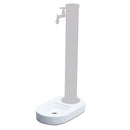 Base per Fontanda da Giardino 30x52x8 cm in Cemento Bianco Levigato