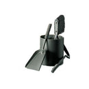 Set Paletta Scopino e Attizzatoio per Stufa in Ferro con Contenitore Belfer 795 Antracite