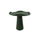 Tavolino Ø 41x41 cm Alka in Metallo Verde